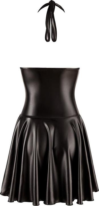 Actual product image Noir Handmade Wetlook-Dress with Powernet (XL)