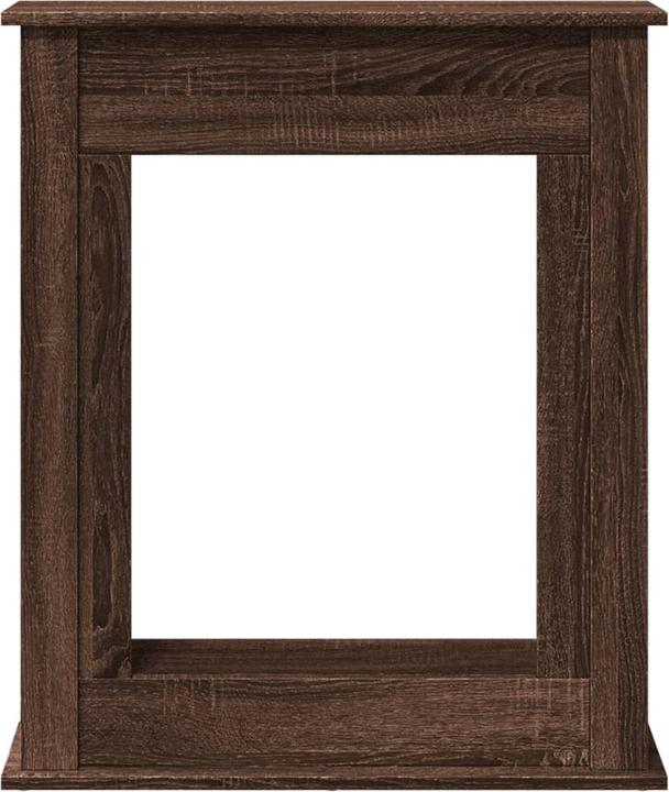 Actual product image VidaXL Fireplace surround Fireplace console Decorative fireplace mantelpiece Brown oak-look