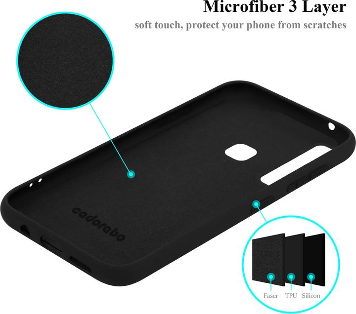 Image du produit Cadorabo Étui en silicone liquide TPU pour Samsung Galaxy A9 2018 (Samsung Galaxy A9 (2018))