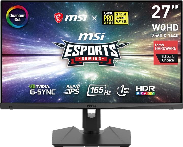 Actual product image MSI Optix MAG274QRF-QD (2560 x 1440 pixels, 27")