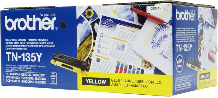 Actual product image Brother Tn-135y (Y)