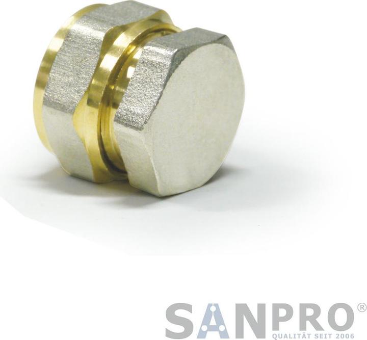 Image du produit Sanpro Fit. à visser comme bouchon de dégagement - raccord à bague de serrage Bouchon 20x2 DVGW (Bouchon de fermeture)