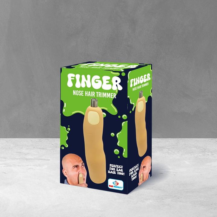 Produktbild Mad Monkey Finger Nasenhaar Trimmer in Geschenkverpackung