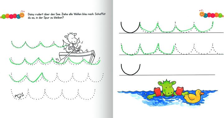 Immagine prodotto Lernraupe - Schwungübungen (Tedesco, Angela Wiesner, Corina Beurenmeister, 2020)