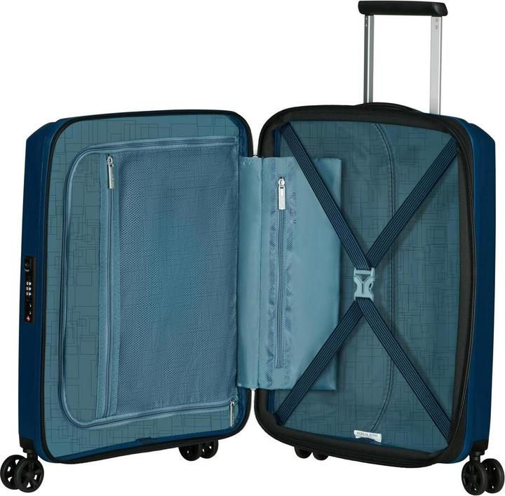 Image du produit American Tourister Valise de voyage Aerostep 36 L, Navy Blue (36 l, Bagage à main (jusqu'à 50l))