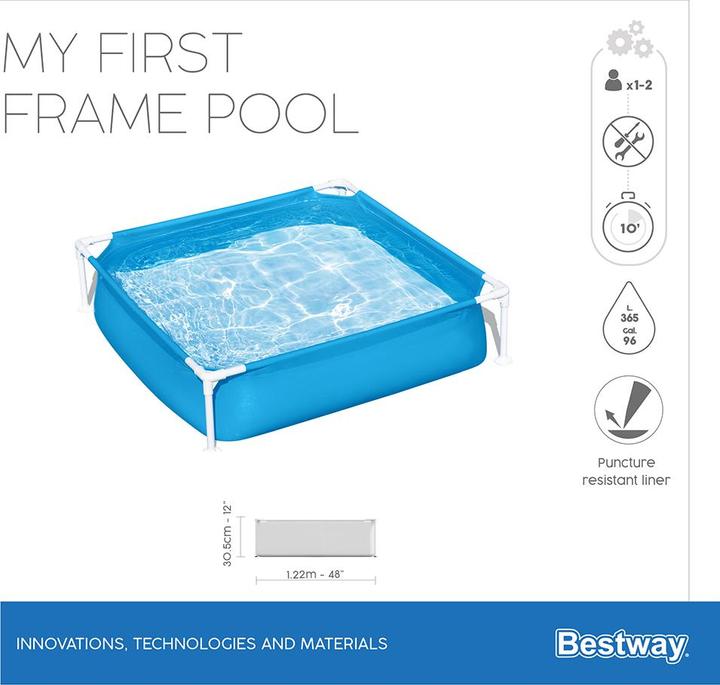 Image du produit Bestway 56217 / 24 (122 x 122 x 30.5 cm)