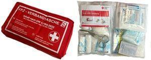 Actual product image IWH 023511 Car first aid bag DIN 13164:2022