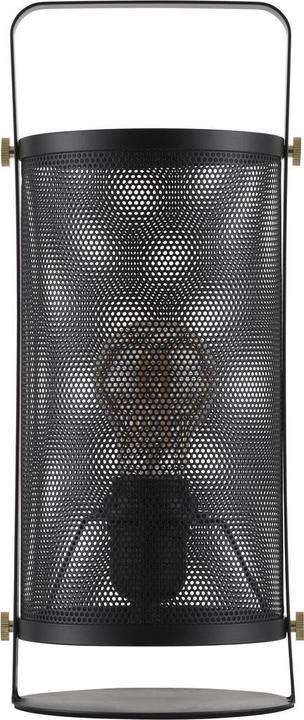 Produktbild Nova Luce IAN Tischleuchte E27 Schwarz 34x13,7cm 9620131