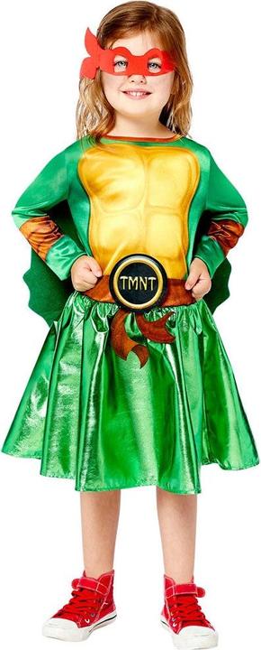 Amscan Kinderkostüm Teenage Mutant Ninja Turtles Mädchen (6, 7, 8)