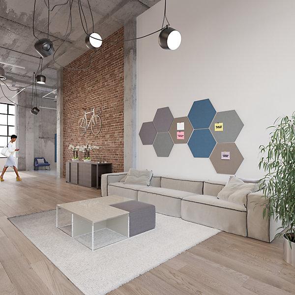 Actual product image Chameleon Design pinboard hexagonal (Bulletin board)