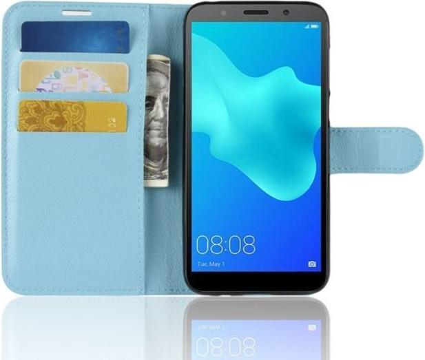 Productafbeelding MU Classic Litchi Leren Boekomslag Serie (Huawei Y5 (2018))
