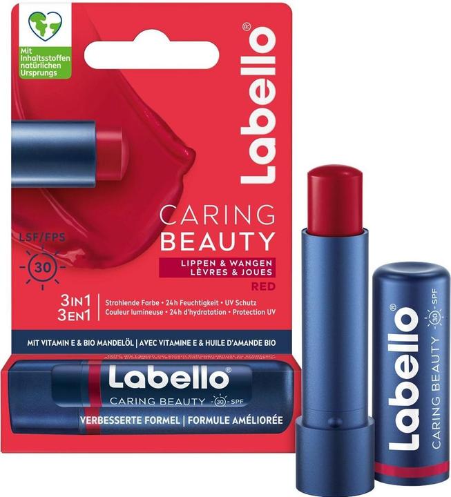 Immagine prodotto Labello Caring Beauty Rosso (nuovo) Stick 4,8 g (Cura matita, 5.50 ml)