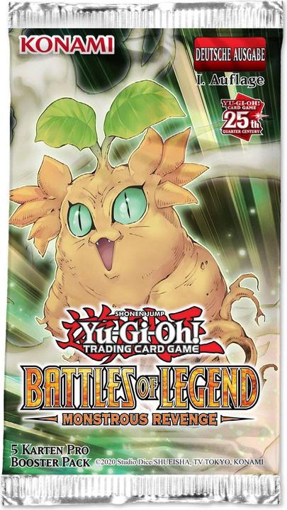 Actual product image Yu-Gi-Oh ! TCG Battles of Legend: Monstrous Revenge Booster Display (English, Booster Pack)