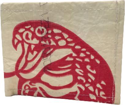 Image du produit Bekos Upcycling - porte-monnaie classique en sacs de ciment recyclés Cobra