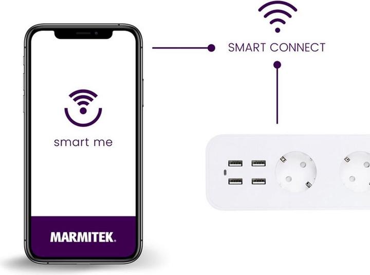 Produktbild Marmitek WLAN-Steckerleiste Power LI (4 x, 1.50 m)