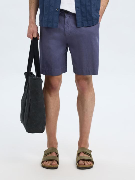 Image du produit Selected Homme Loose Fit Shorts aus Leinengemisch (XL)