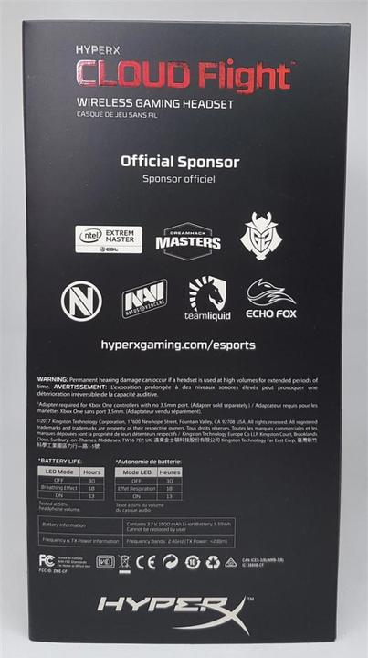 Produktbild HyperX Cloud Flight (Kabellos)