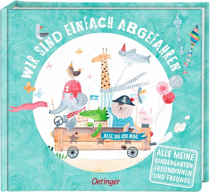 Actual product image We just took off (German)