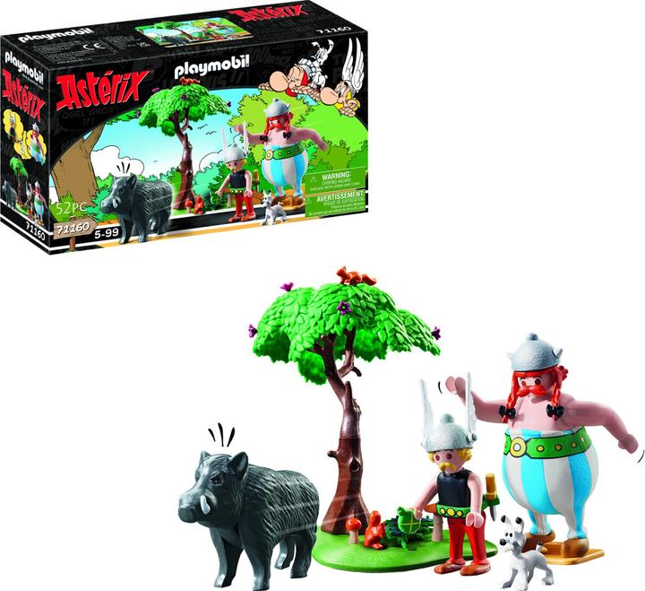 Immagine prodotto Playmobil Caccia al cinghiale (71160, Playmobil Asterix)