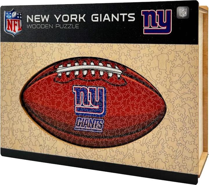 Produktbild Iconic NFL - New York Giants – Football mit Logo - Holz Puzzle Grösse M (270 Teile) (270 Teile)