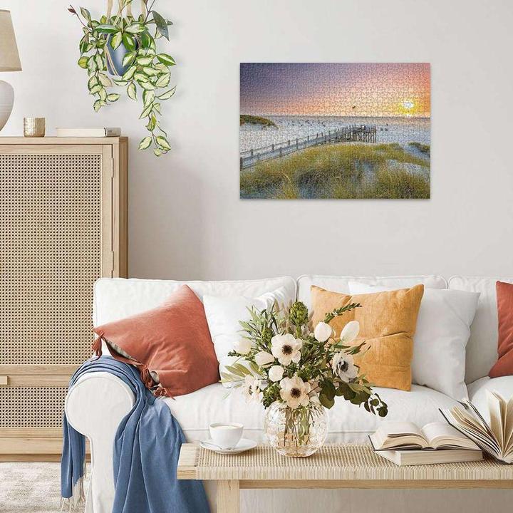 Produktbild Ravensburger Sonnenuntergang über Amrum (1000 Teile)