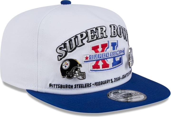 Produktbild New Era Golfer Cap - Super Bowl Xl Pin Steelers Seahawks (One Size)