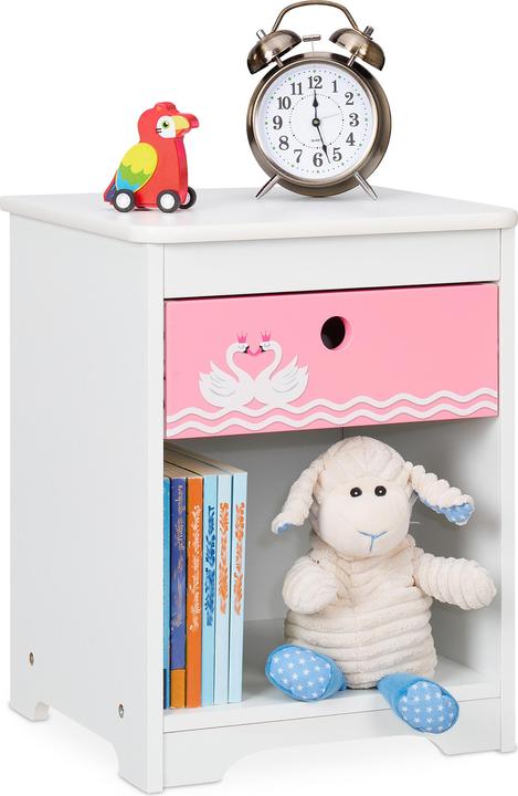 Produktbild Relaxdays Kindernachttisch (32 x 31 x 41 cm)