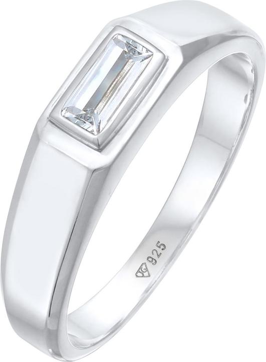 Immagine prodotto Kuzzoi Anello Uomo Topazio Semplice Elegante Argento 925 (62, 925 Argento)