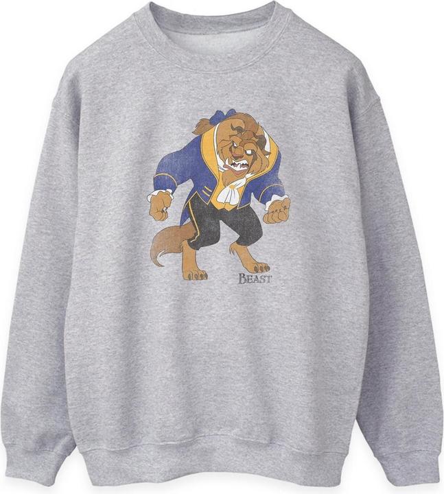 Beauty And The Beast Womens/Ladies Classic Heather Sweatshirt (M)