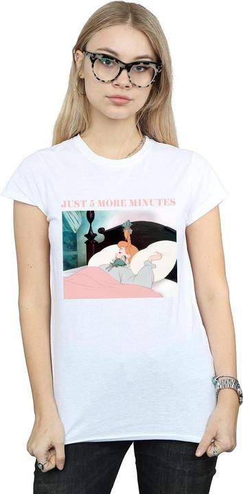 Actual product image Disney Womens/Ladies Princess Just Five More Minutes Cotton T-Shirt (S)