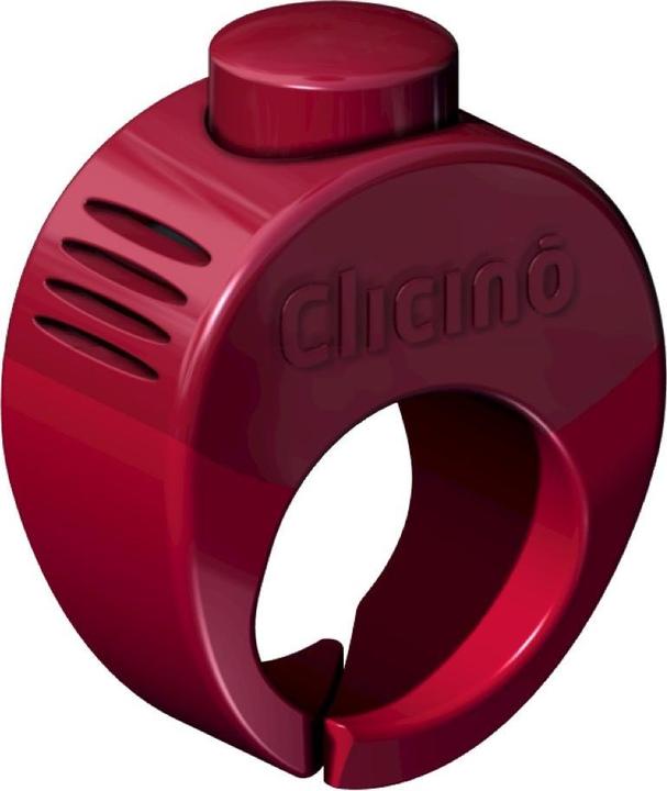 Actual product image Cliclino Dog clicker ring red, XL, Product type: Clicker ring (XL)