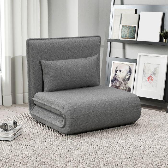 Produktbild Swisshandel24 Bodensofa 3-in-1 Klappbar Schlafsofa, Gepolstert Sofabett mit Schlaffunktion (Bettsofa)
