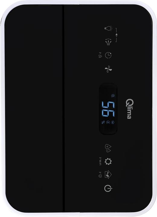 Actual product image Qlima D 820 A Smart -Luchtontvochtiger - 20 L/Dag - Timerfunctie - Hygrometer - Geschikt voor Woonkamer, S (130 m², 20 l/24h)