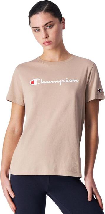 Image du produit Champion Koszulka damska SS Tee beżowa 117534 MS079 L (L)