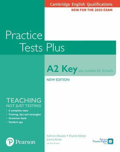 Produktbild KET Practice Tests Plus Cambridge English Qualifications: A2 Key (Also suitable for Schools) New (Englisch, Rosemary Aravanis, Sharon Ashton, 2019)