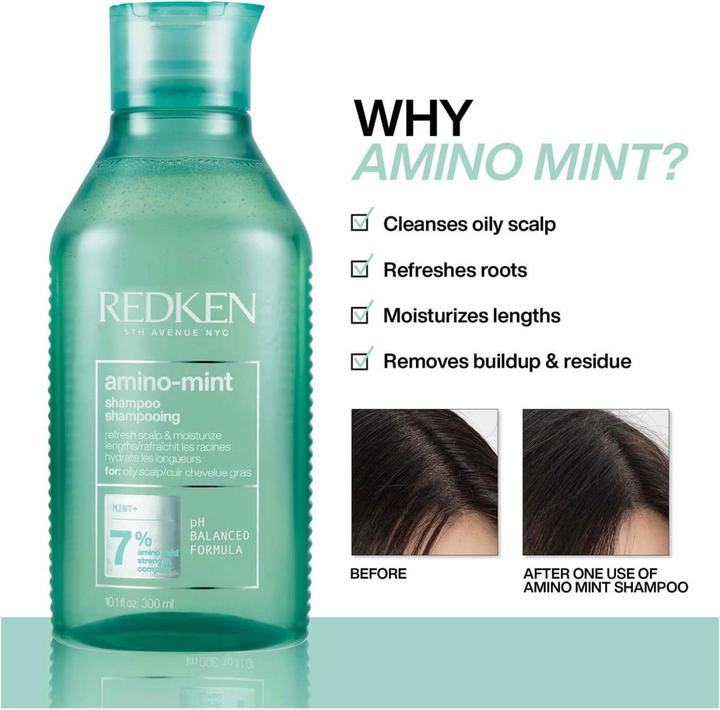 Produktbild Redken Amino Mint (1000 ml, Trockenshampoo)