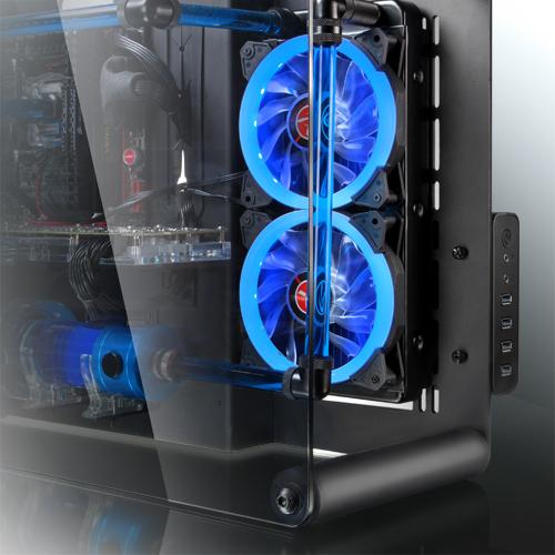 Produktbild Raijintek Iris 12 Rainbow A-RGB LED-Lüfter, 3er Set inkl. Controller (120 mm, 3 x)