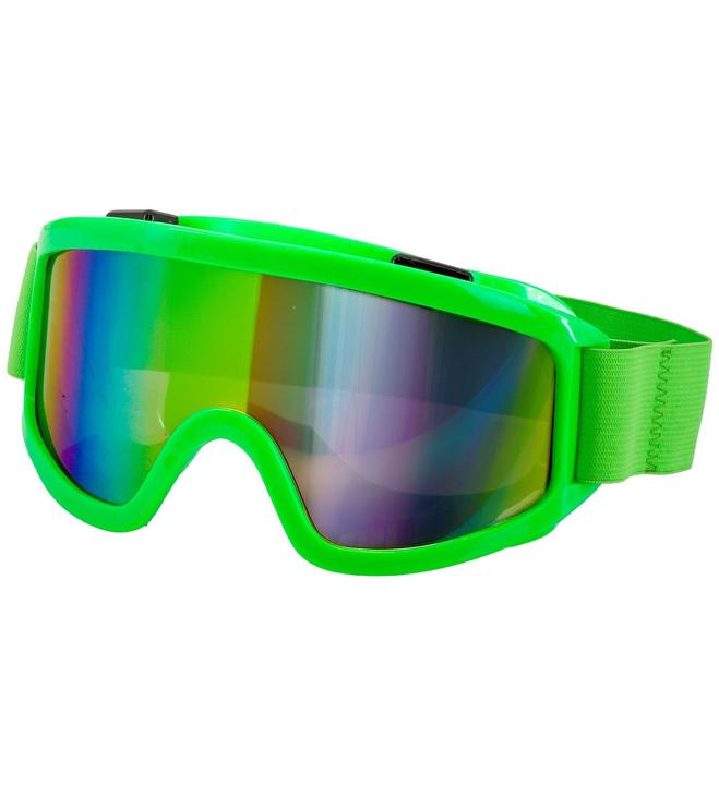 Image du produit Widmann Lunettes de ski vert fluo années 80