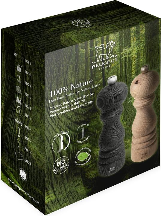 Actual product image Peugeot Paris Duo Nature (Pepper, Salt)