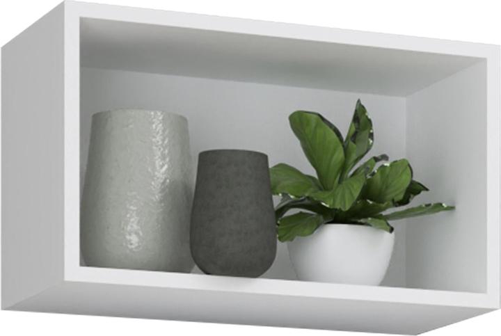 Image du produit VCM Étagère murale en bois Étagère suspendue Étagère murale Arila S (50 x 28 x 30 cm)