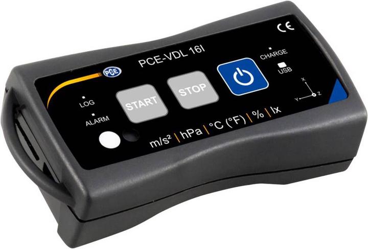 Immagine prodotto PCE Instruments Registratore di dati di temperatura Accelerometro (Custodia del dispositivo di misurazione)