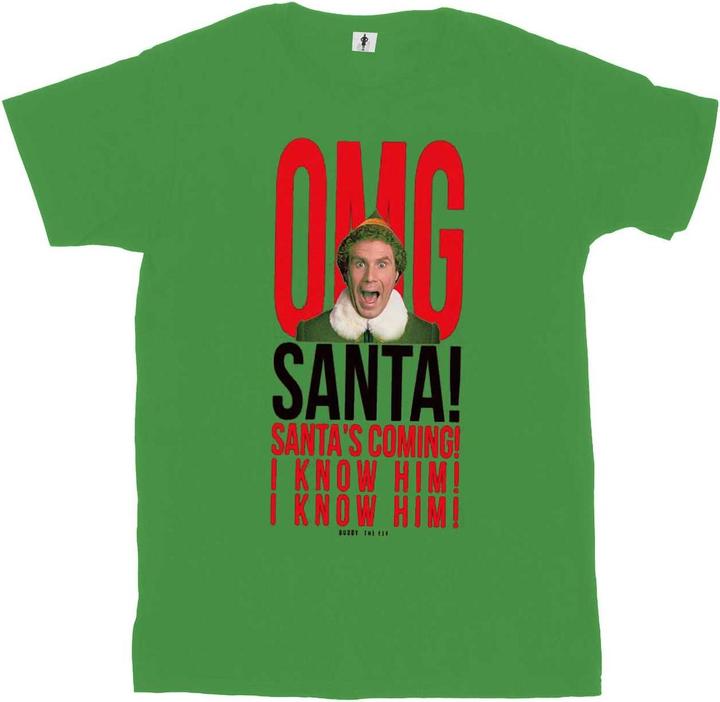 Produktbild Elf OMG Santa I Know Him TShirt (XL)