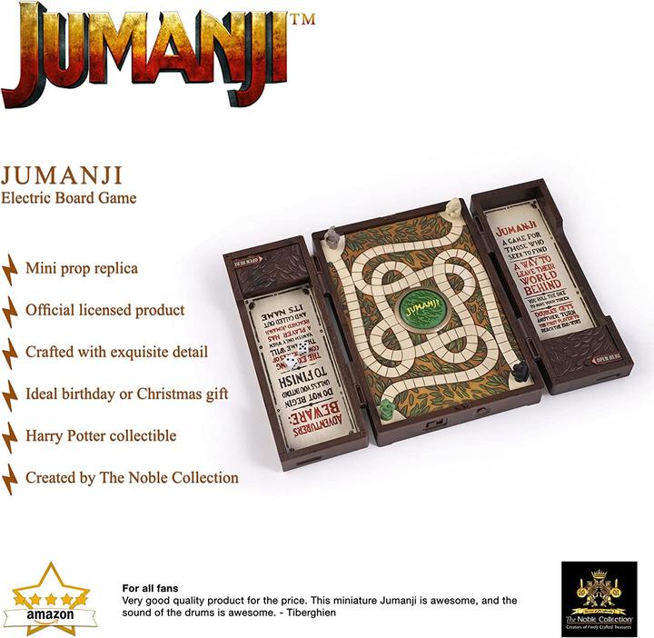 Productafbeelding Noble Collection Jumanji: Bordspel (Duits, Frans, Italiaans, Engels)