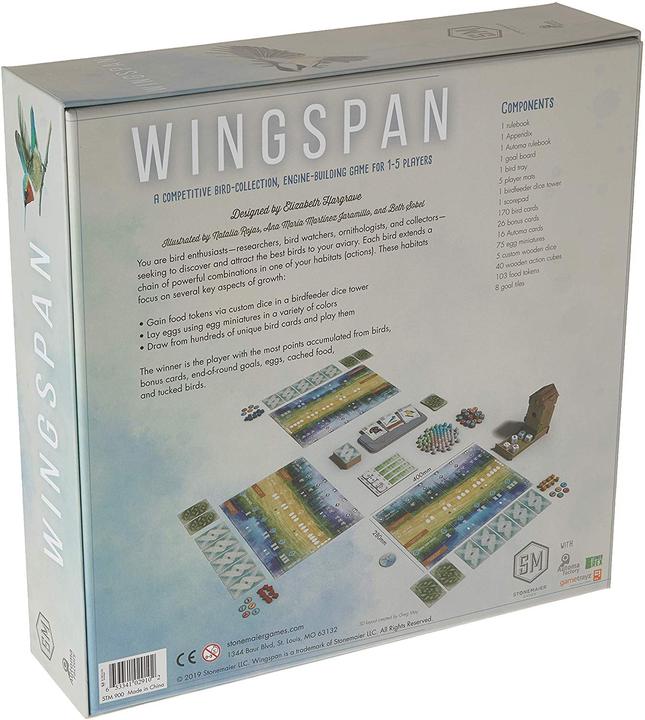 Actual product image Enigma Wingspan (English)