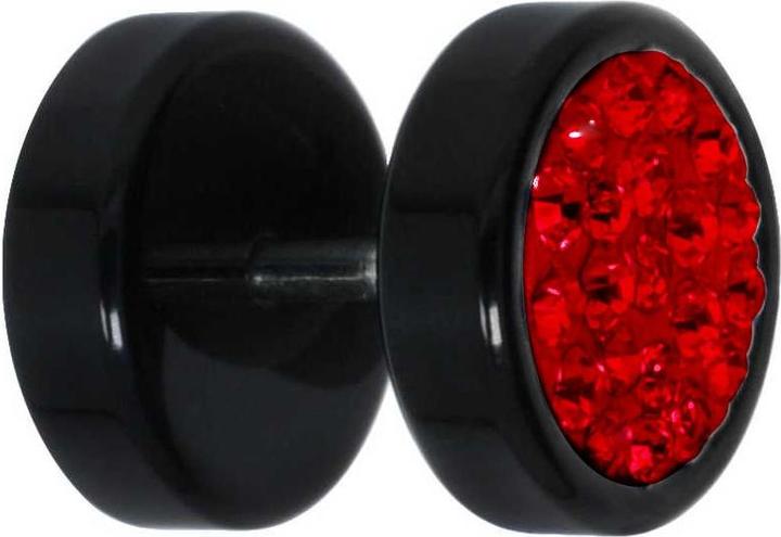 Bijouteria Fake-Plug (Acrylglas, Edelstahl, Kristall)