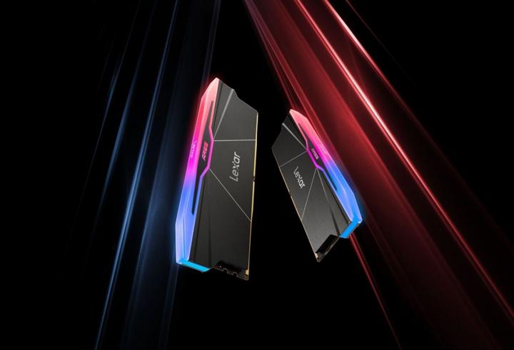 Actual product image Lexar DDR5 ARES RGB 32GB(2 16GB)/7600 PC memory black (2 x 16GB, 7600 MHz, DDR5 RAM, DIMM)