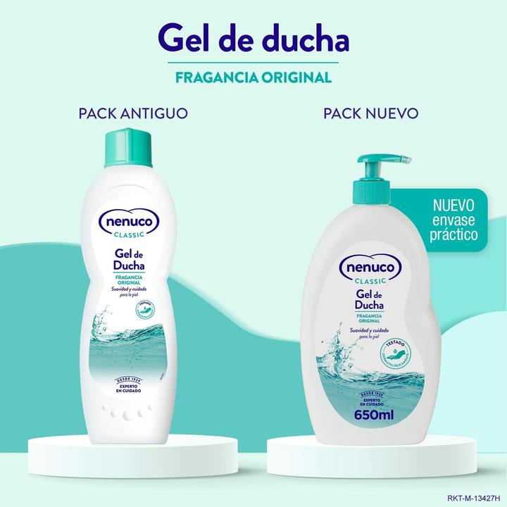 Immagine prodotto Nenuco Gel doccia classico fragranza originale 650ml (650 ml)