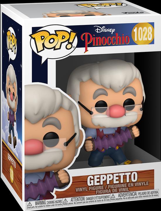 Produktbild Funko POP! - Pinocchio - 80th Anniversary: Geppetto w. Accrdion