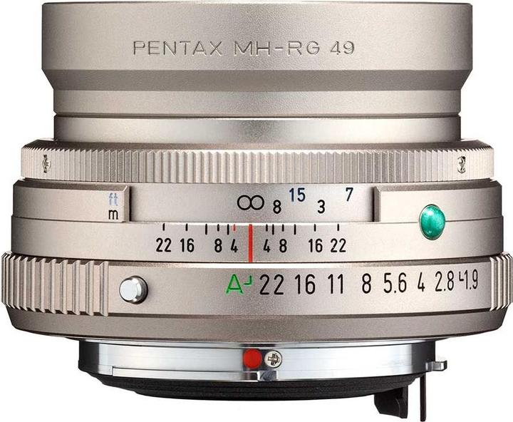 Image du produit Pentax HD FA 43mm/ 1.9 Limited silver (Pentax K, Plein format)
