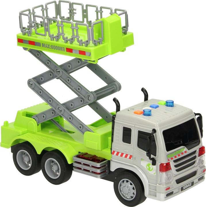 Immagine prodotto Autocarro con piattaforma di lavoro aerea con luce e suono